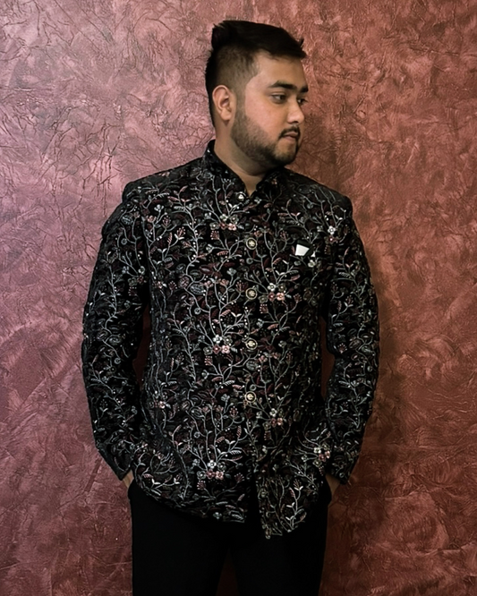 Nocturnal Bloom: The Royal Embroidered Edit